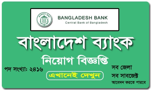 Bangladesh Bank Job Circular 2023 বাংলাদেশ ব্যাংক নিয়োগ